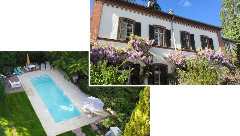 Aussenansicht Villa PAN & Pool